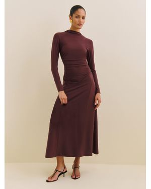 Reformation Nemy Knit Dress - Purple