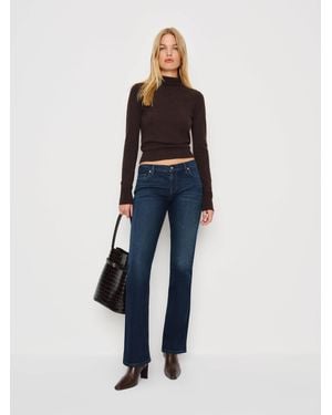 Reformation Naomi Super Stretch Low Rise Bootcut Jeans Denim - Blue