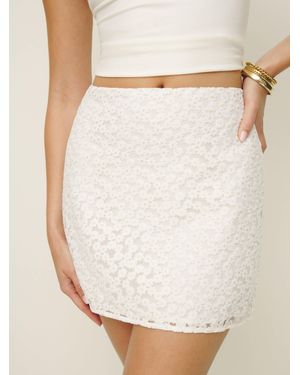 Reformation Veranda Skirt - Natural