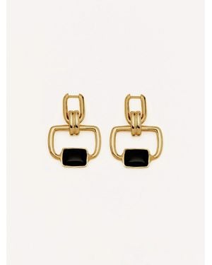 Reformation Evelyn Earring - Black