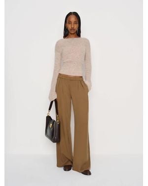 Reformation Marion Low Rise Pant - Natural