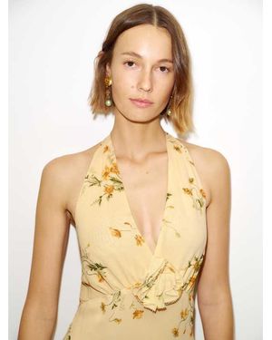 Reformation Briony Dress in White | Lyst