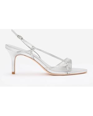 Reformation Nino Slingback Heeled Sandal - White