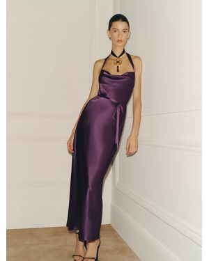Reformation Gloribel Silk Dress - Natural