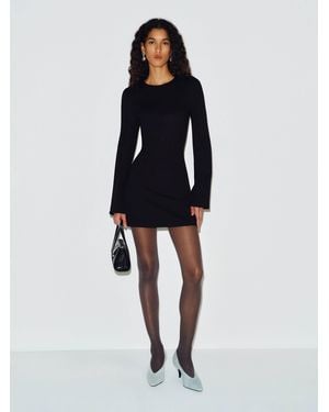 Reformation Lottie Knit Dress - Blue