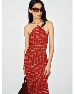 Reformation Floria Dress - Red