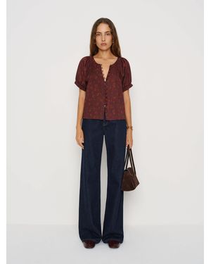 Reformation Calia Top - Blue