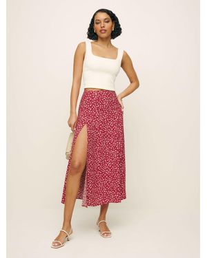 Reformation/Gabriella スカート reformation-Ivory-Floral-