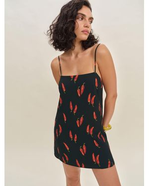 Reformation Aubree Dress - Black