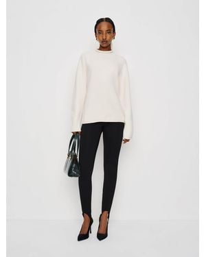 Reformation Needle Legging - White