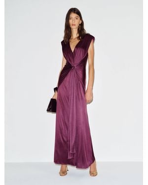 Reformation Cali Knit Dress 2 - Purple