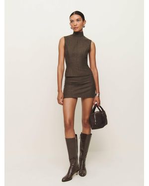 Reformation Sutton Top Herringbone - Natural