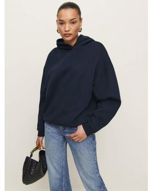 Reformation Tessa Hoodie - Blue