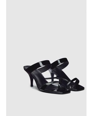 Reformation Genine Heeled Sandal Patent 5 - White