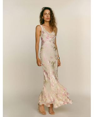 Reformation Evanthe Dress - Natural