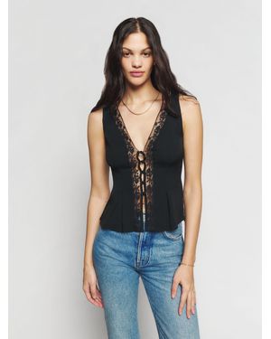 Reformation Cristina Top - Blue