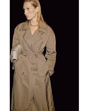 Reformation Nolan Trench Coat - Black