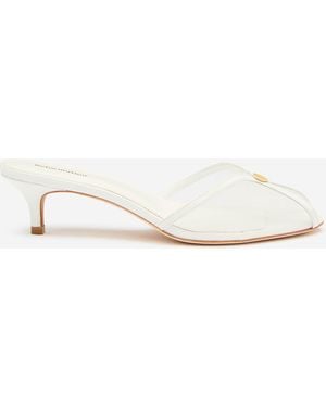 Reformation Wisdom Peep Toe Mule 5 - Natural