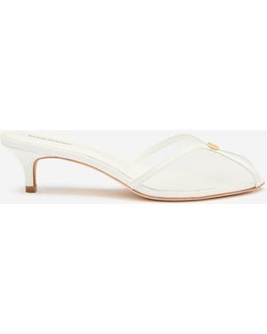 Reformation Wisdom Peep Toe Mule - Natural