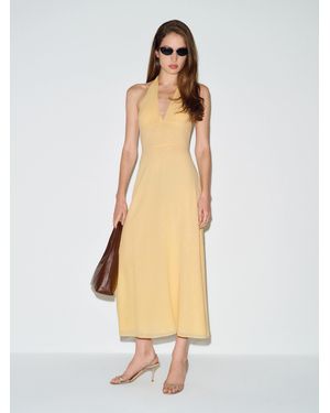Reformation Bertha Dress 6 - Natural