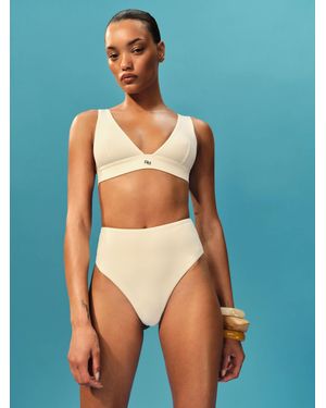 Reformation Ana Bikini Bottom - Blue