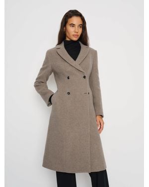 Reformation Dakota Coat - Natural