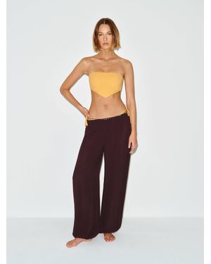 Reformation Amalfi Bikini Top - White