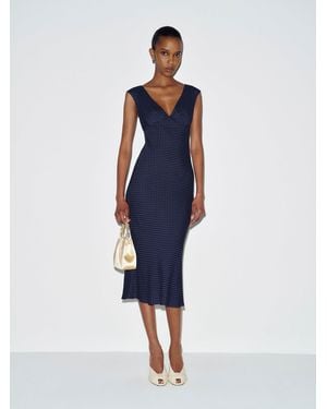 Reformation Clementina Dress - Blue