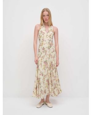 Reformation Briony Dress 10 - Natural