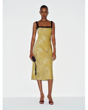Reformation Zahara Dress Jacquard 0 - Metallic
