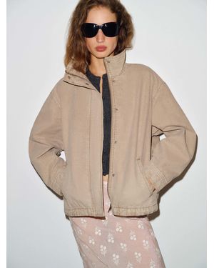 Reformation Andrew Canvas Jacket - Natural