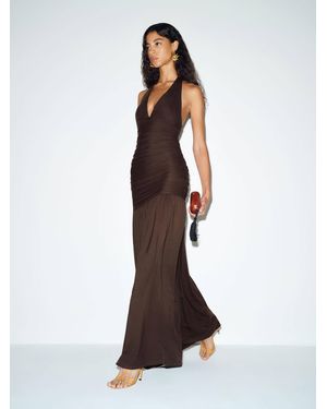 Reformation Hugo Knit Dress - Brown