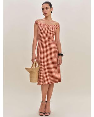 Reformation Milo Knit Dress - Natural