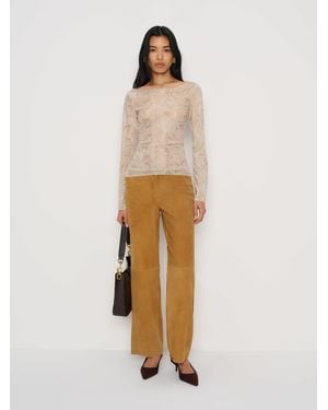 Reformation Ayla Knit Top - Natural
