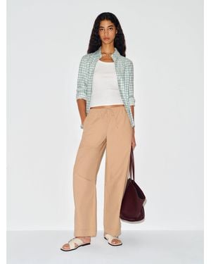 Reformation Alfie Relaxed Shirt - White