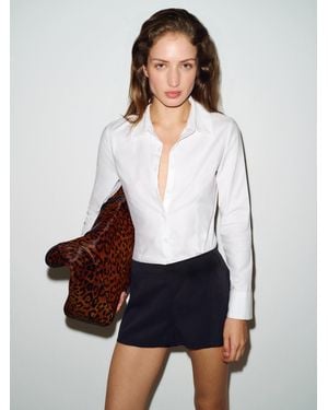 Reformation June Low Rise Short - Natural