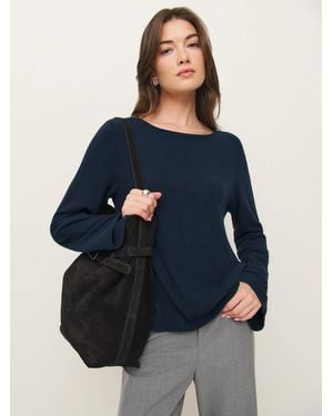 Reformation Eternity Knit Top - Blue