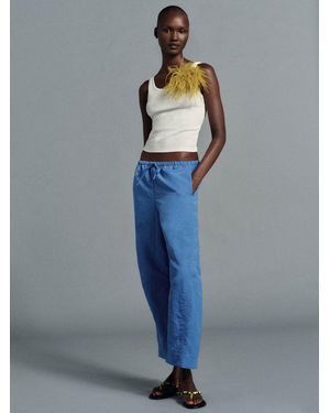 Reformation Elara Pant - Blue