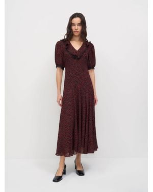 Reformation Evra Dress 4 - Red