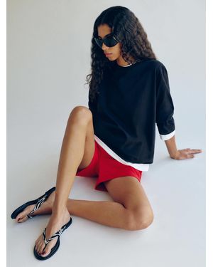 Reformation Jessie Thong Sandal 5 - Blue