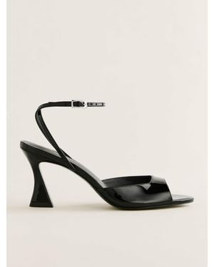 Reformation Noey Heeled Sandal Patent 6 - Multicolour