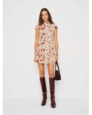 Reformation Maven Mini Dress 0 - White