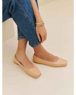 Reformation Mikayla Ballet Flat - Blue