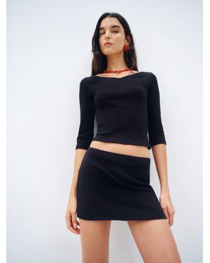Reformation Ara Knit Two Piece - Blue