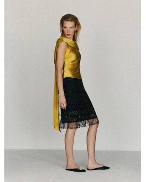 Reformation Tanya Skirt 0 - Blue