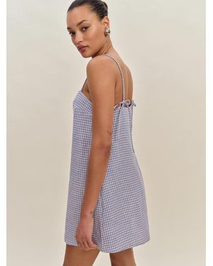 Reformation Aubree Linen Dress - Natural
