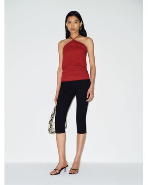 Reformation Madison Knit Top - Red