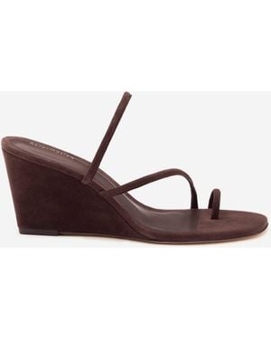 Reformation Jorgia Wedge Sandal - Brown