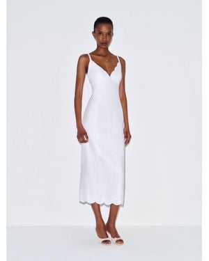 sleeveless tank midi dress Heather Grey Racerback Tank Midi Dress