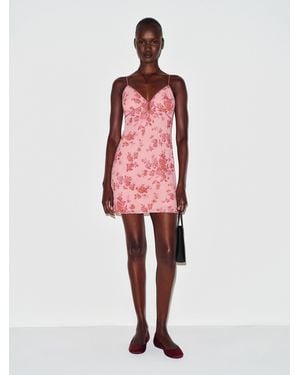 Reformation Rimona Dress 0 - Red